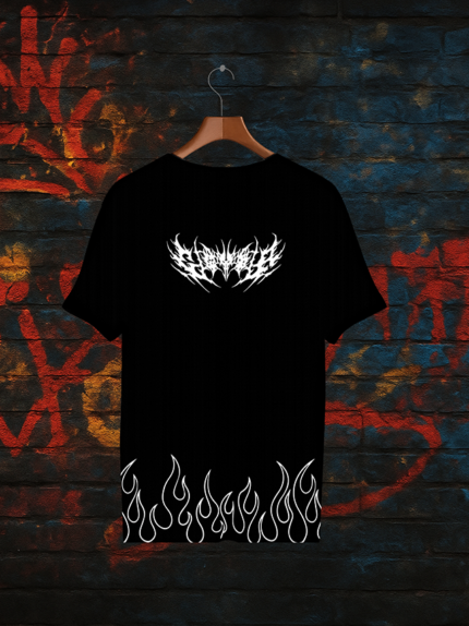 Flame Print Tee