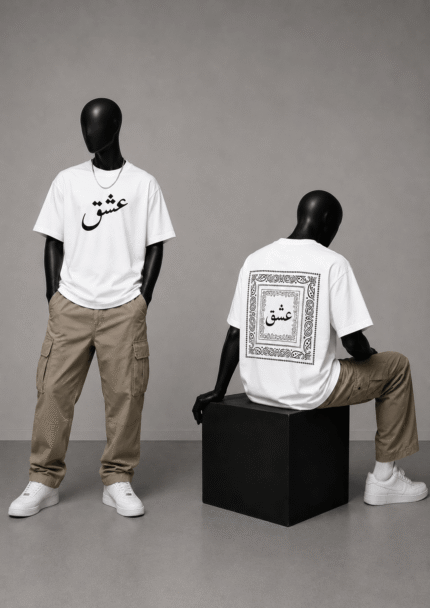 Ishq Bandana Tee (White)